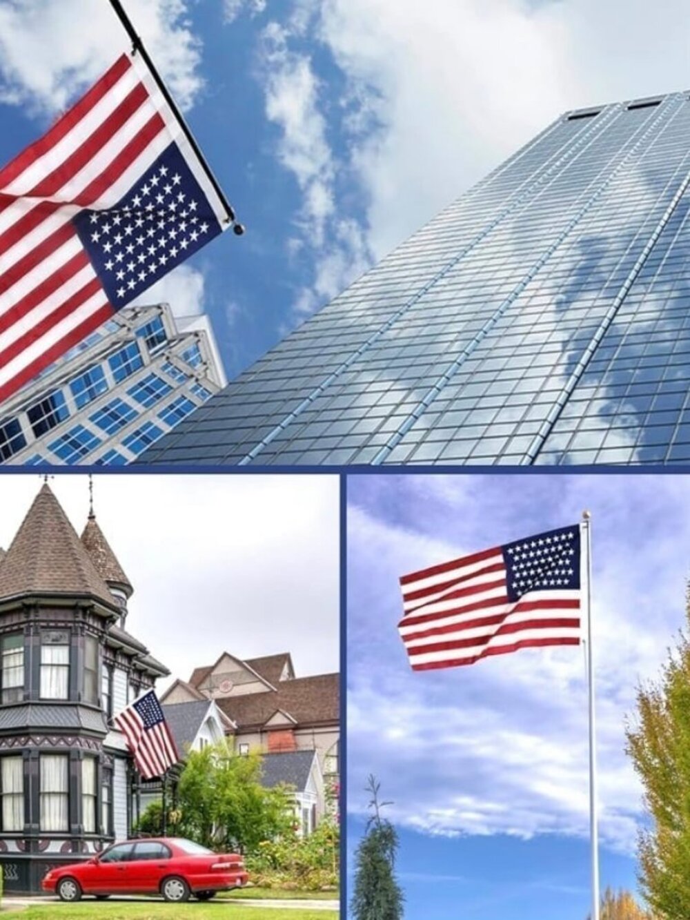 American Flag~ Still in package.